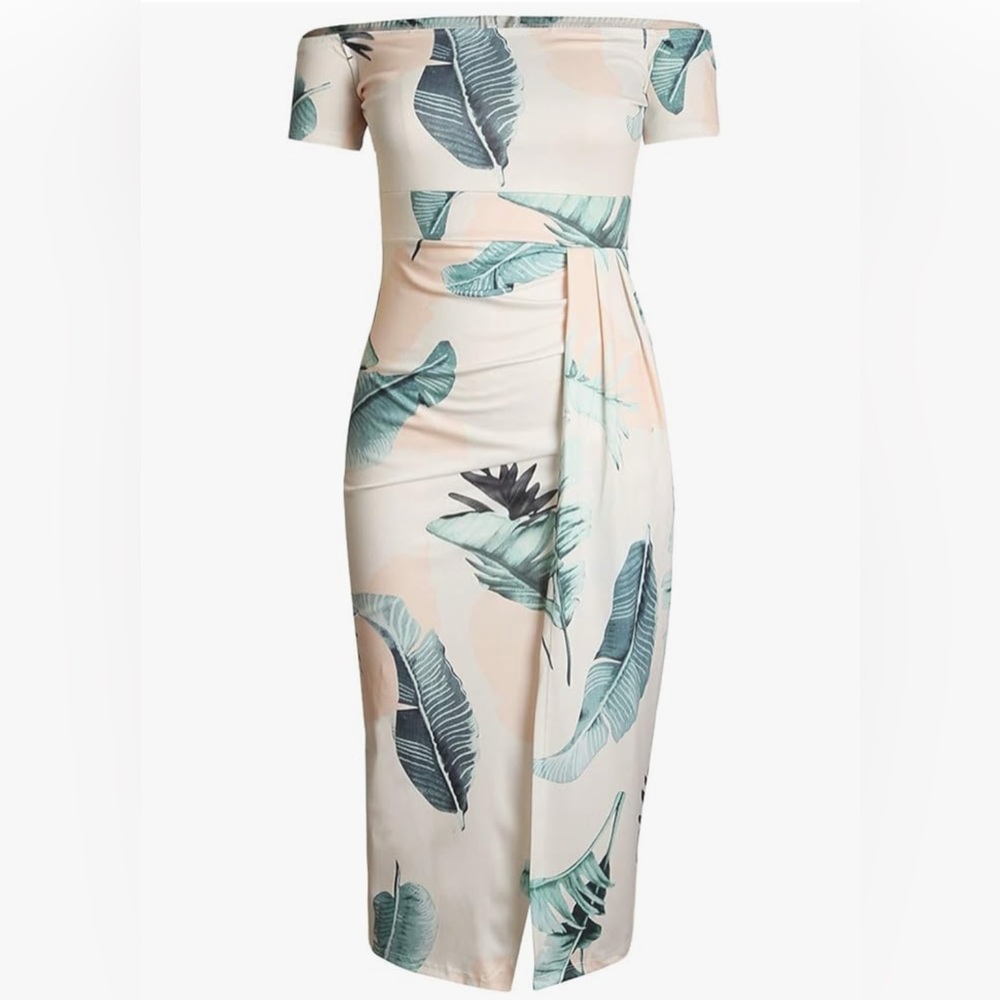 Tropical vacation dress